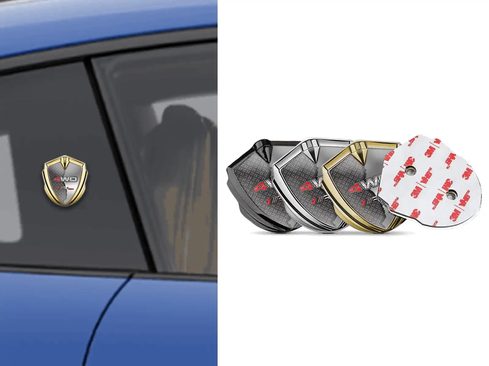 Emblem Silicon Badge High-End Design Drift Look